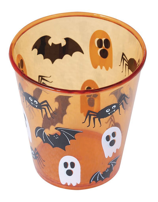 Halloween Glas Oranje 10cm