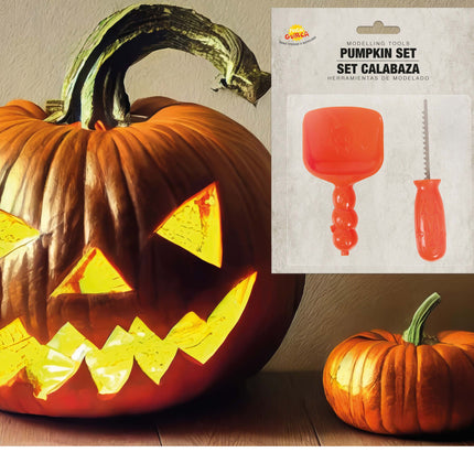 Halloween Gereedschap Voor Pompoenen