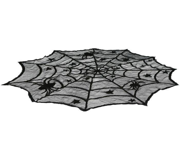 Halloween Tafelkleed Spinnenweb 1m