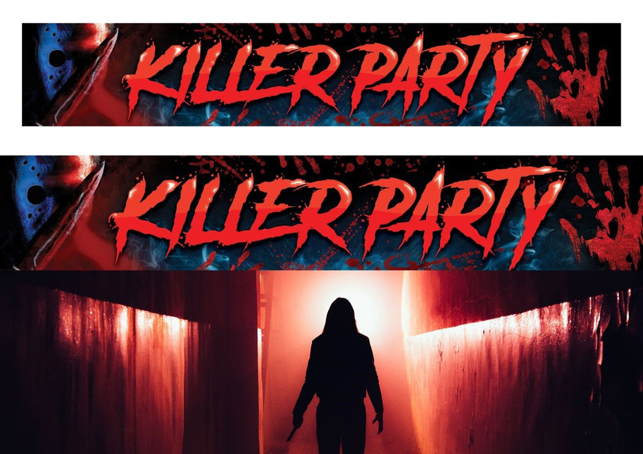 Halloween Banner Killer Party