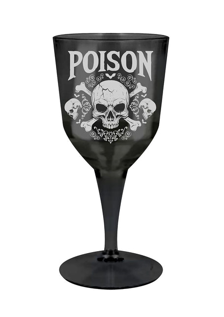 Halloween Wijnglas Poison 19cm