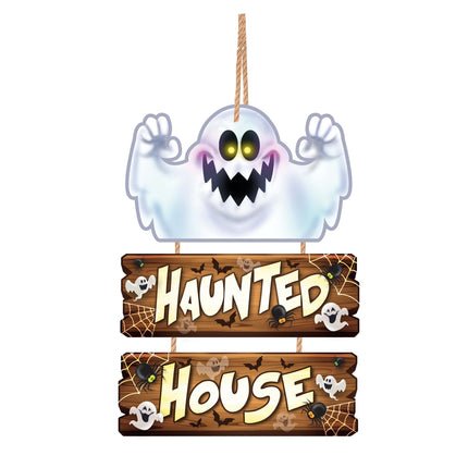 Halloween Hangdecoratie Haunted House 32cm