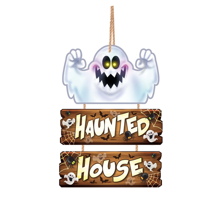 Halloween Hangdecoratie Haunted House 32cm