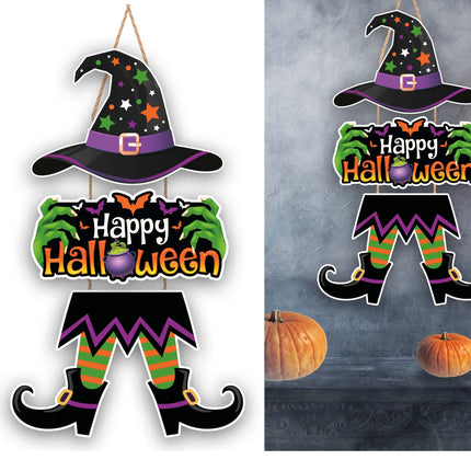 Halloween Wanddecoratie Heks