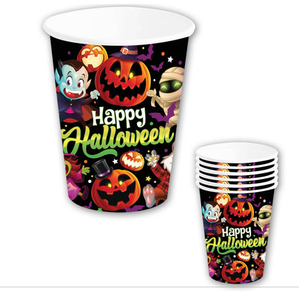 Halloween Bekers 240ml 6st