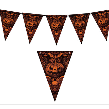 Halloween Slinger Pompoen 2,7m