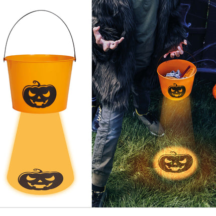 Halloween Emmer Met Licht 15cm