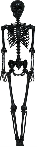 Halloween Hangdecoratie Zwart Skelet 90cm