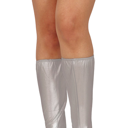 Boot covers 45 cms Silver