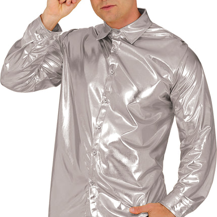 Silver shirt