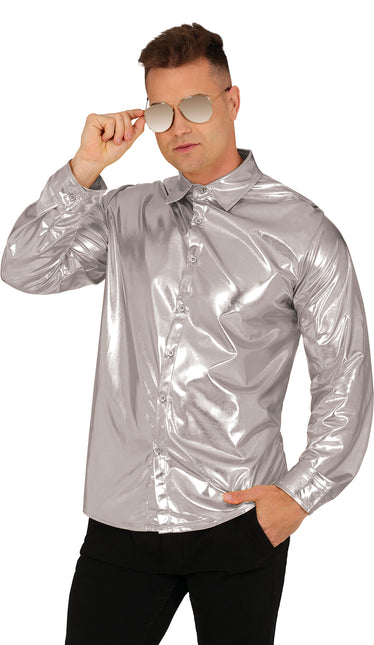 Silver shirt