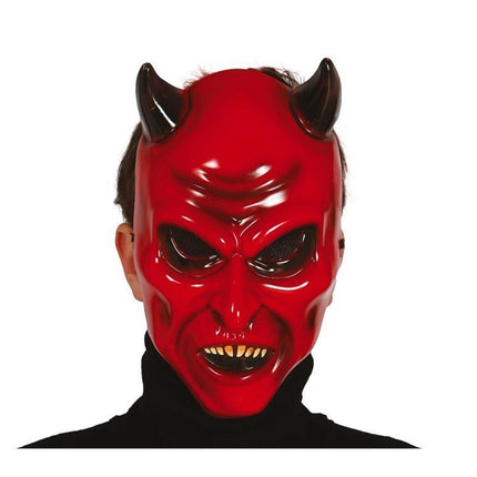 Halloween Masker Duivel Rood