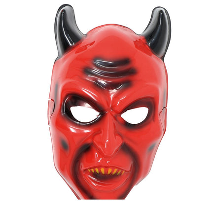 Halloween Masker Duivel Rood