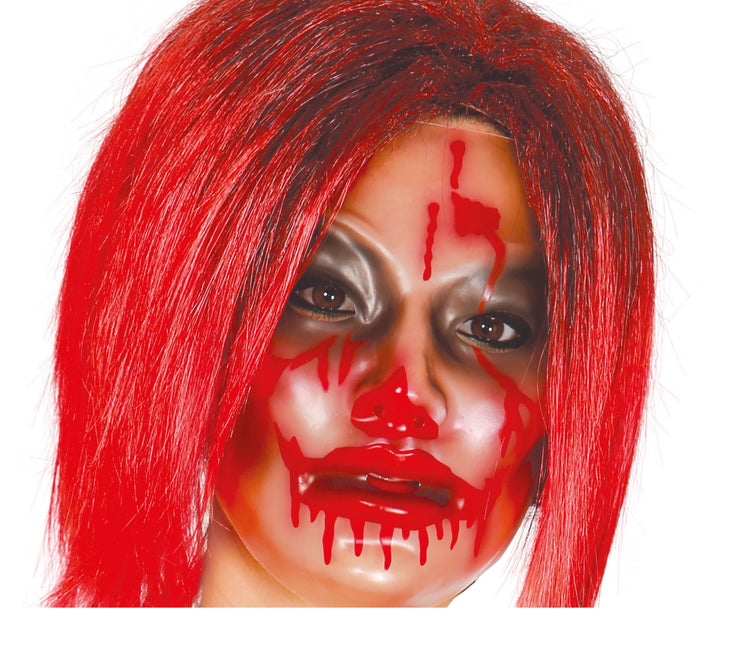 Halloween Masker Transparant Vrouw