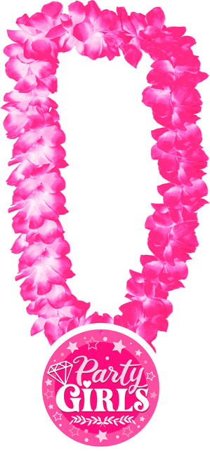 Party girls hawaiian necklace