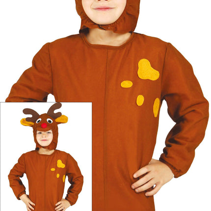 Kerst Onesie Rudolf Kind