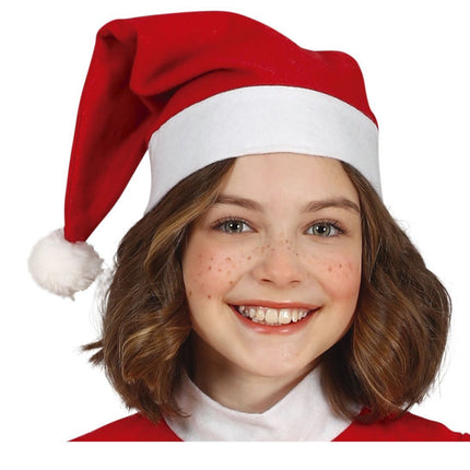 Kerst Jurkje Kind Santa 5/6 jaar