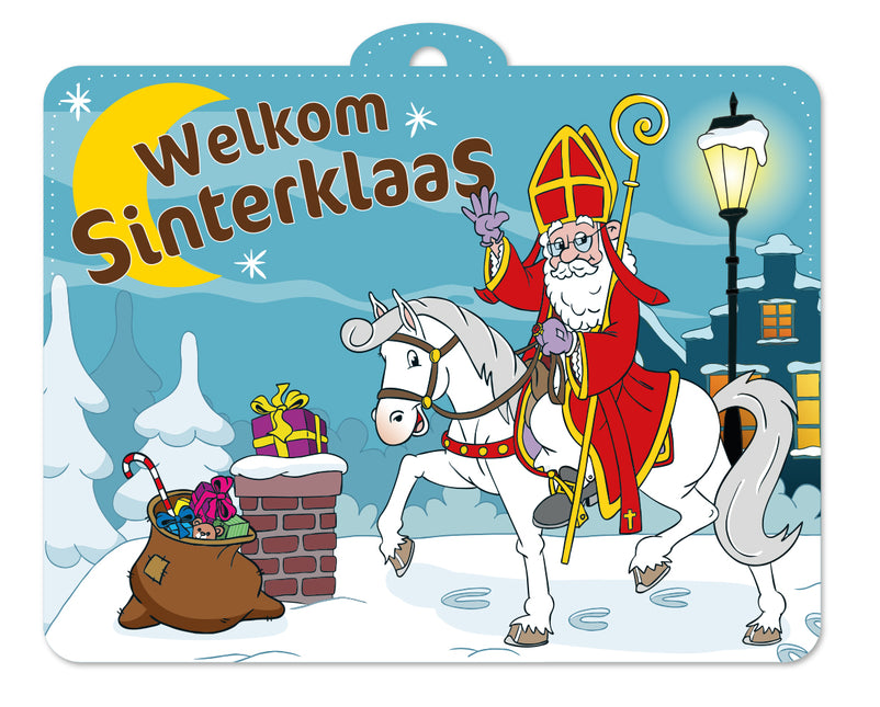 Sinterklaas Deurbord 40cm