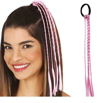 Braids Roze 35cm 3st