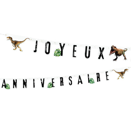 Dinosaurus Letterslinger Joyeux Anniversaire 2,5m