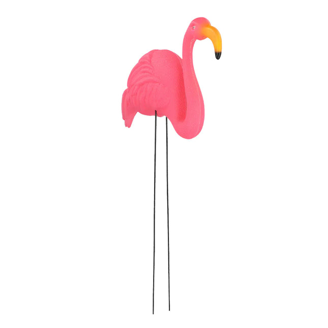 2 Tuindecoraties Flamingo