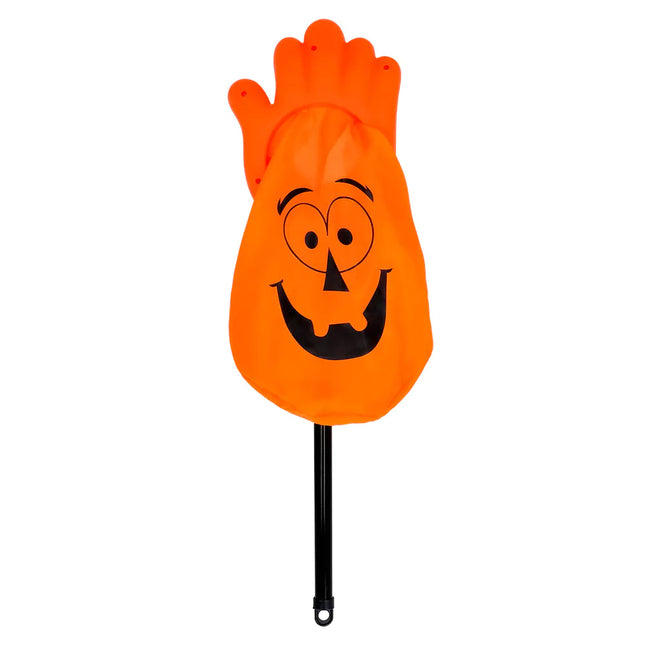 Halloween Snoepzak Pompoen Met Stok