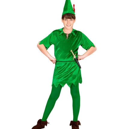 Peter Pan Groen Kostuum Kind