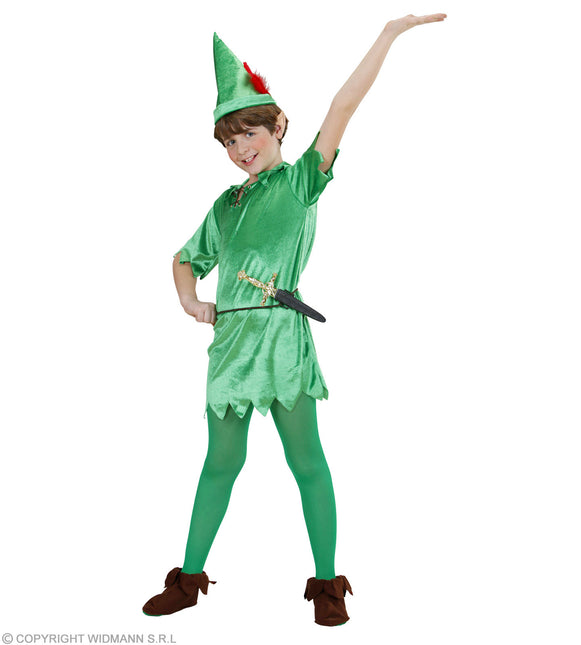 Peter Pan Groen Kostuum Kind