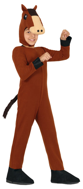 Onesie Paard Bruin