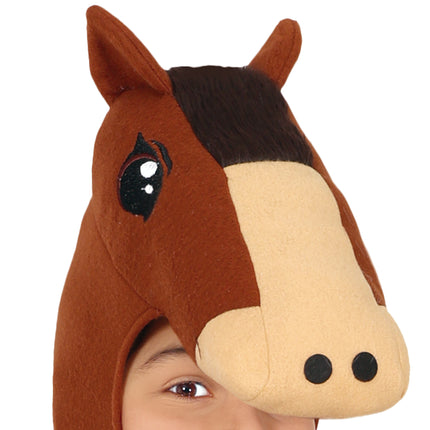 Onesie Paard Bruin