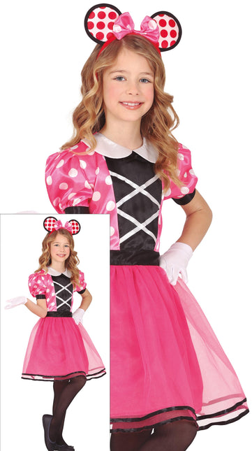 Minnie Mouse Kostuum Roze Meisje