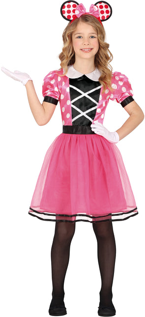 Minnie Mouse Kostuum Roze Meisje