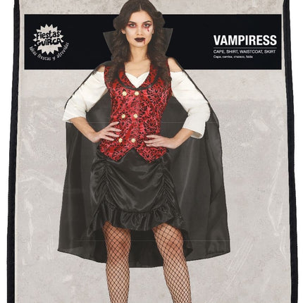 Vampier Halloween Kostuum Dames