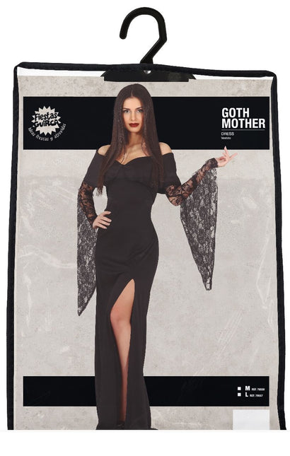 Gothic Halloween Kostuum Dames Zwart