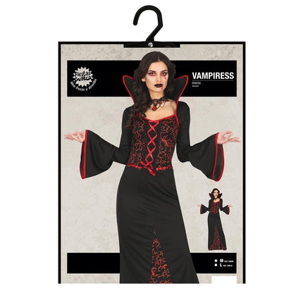 Vampier Halloween Jurk Dames