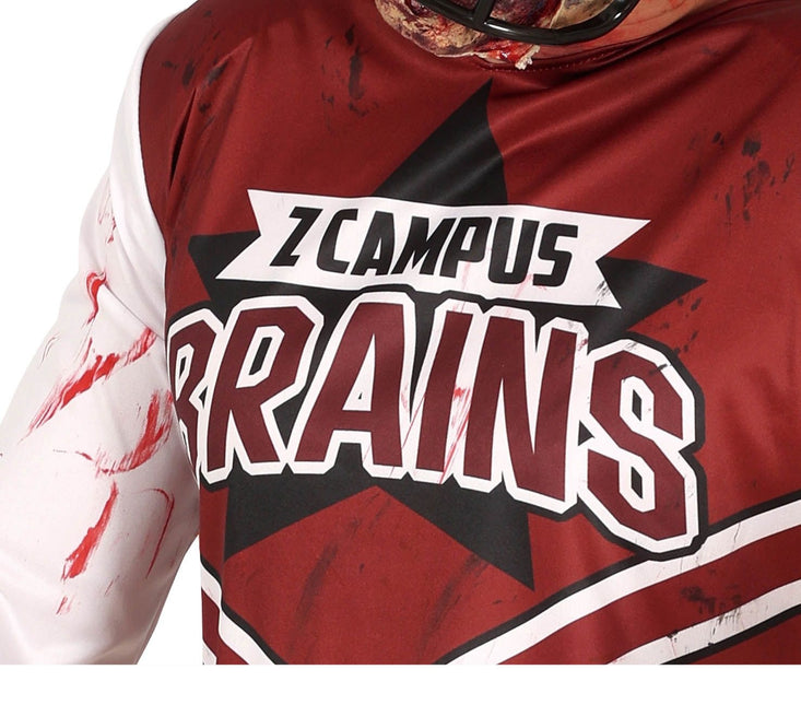 Rugby zombie Halloween Kostuum Heren