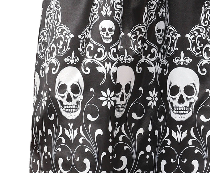 Skeleten Jurk Dames zwart