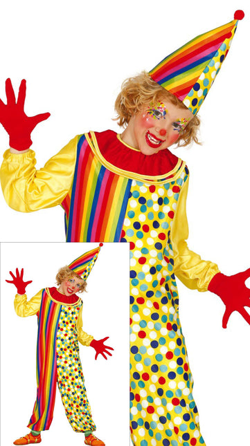 Clownspak Kind Gekleurd