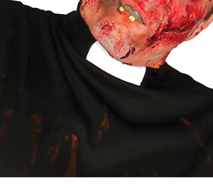 Zombie Halloween Kostuum Heren Priester L