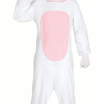 White Bunny Kostuum L