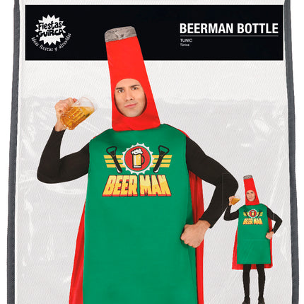 Beer Man Kostuum Groen Heren