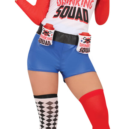 Harley Quinn Kostuum Drinking Squad Dames