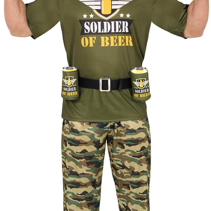 Leger Kostuum Soldier Of Beer Heren