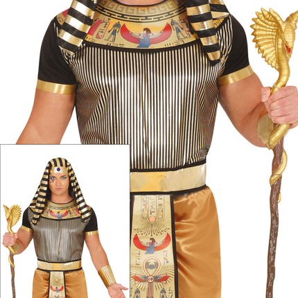 Egyptisch Kostuum Zwart Heren