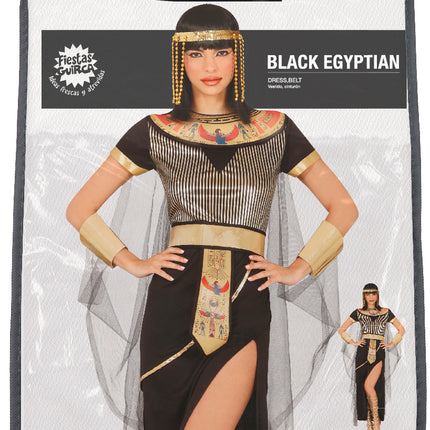 Egyptisch Kostuum Zwart Dames