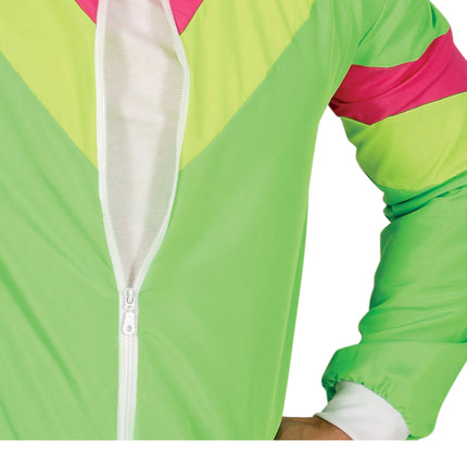 Green Neon Tracksuit Heren