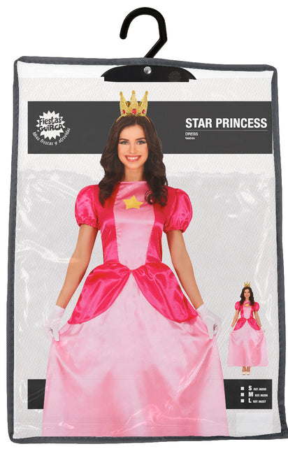 Prinsessenjurk Prinses Peach Dames