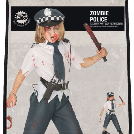 Politie zombie Kostuum Jongen