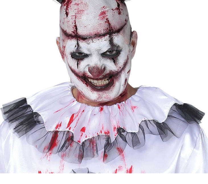 Killer clown Halloween Kostuum Heren Bebloed