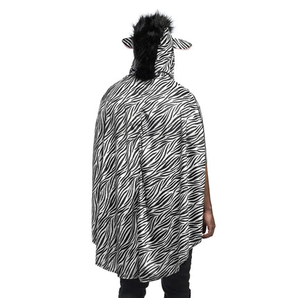 Poncho Zebra One Size